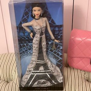 Pink Label Eiffel Tower Barbie, 2009 Dolls of the World Landmark Collection